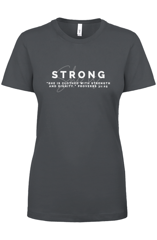 She Is | STRONG | Crew Tee
