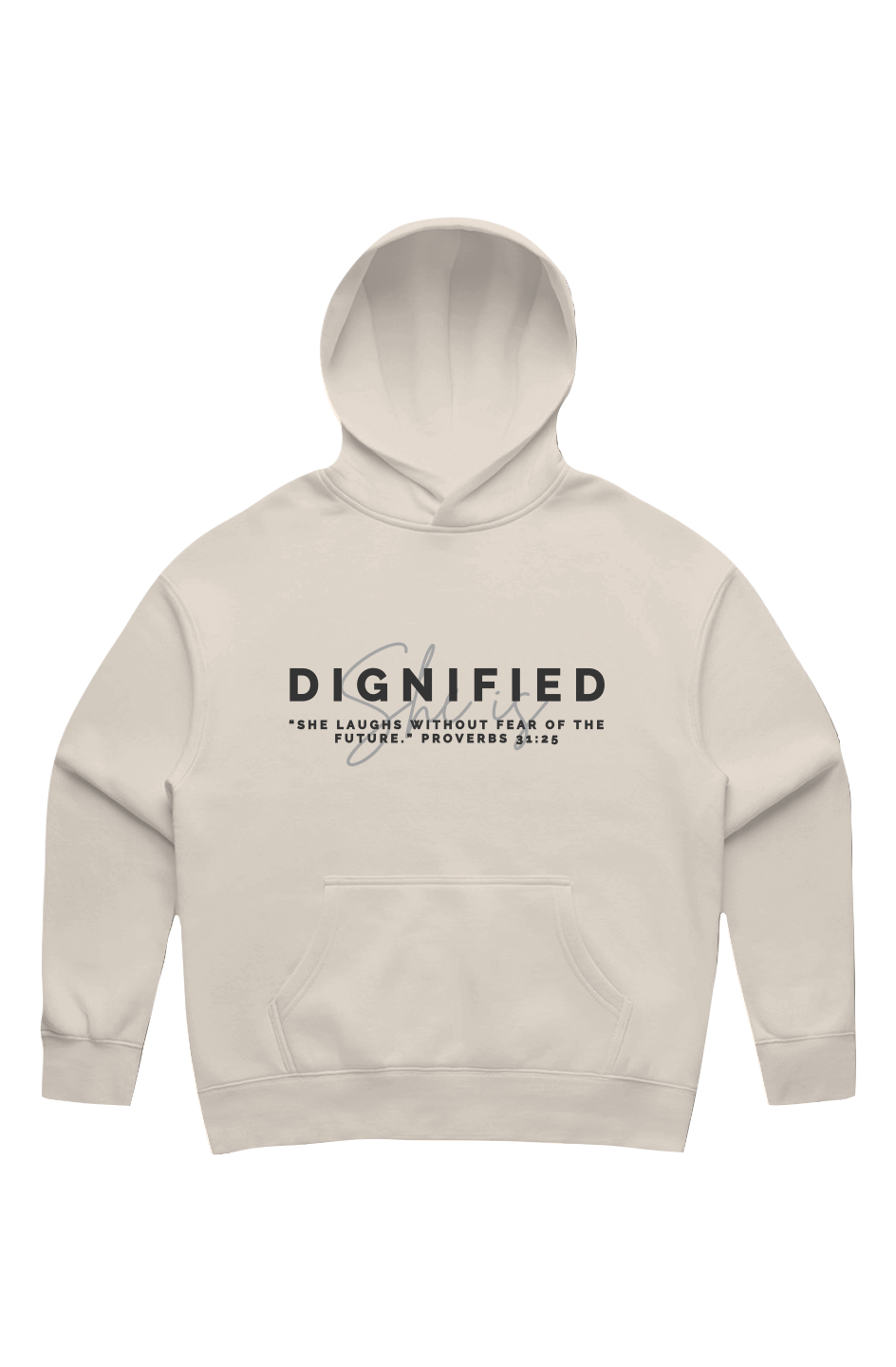 She Is | DIGNIFIED | Relaxed Hoodie
