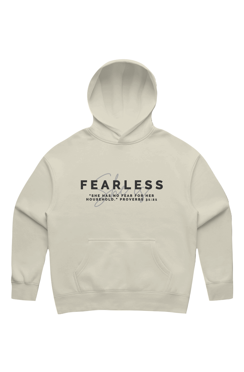 She Is | FEARLESS | Relaxed Hoodie