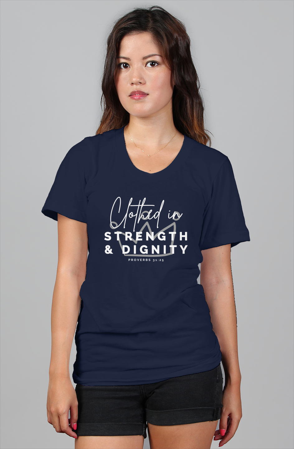 She Is | Clothed in Strength & Dignity | Relaxed Tee