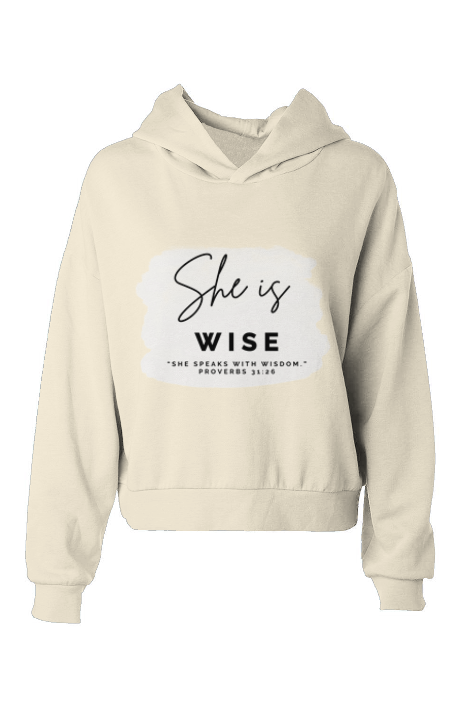 She Is | WISE | hoodie