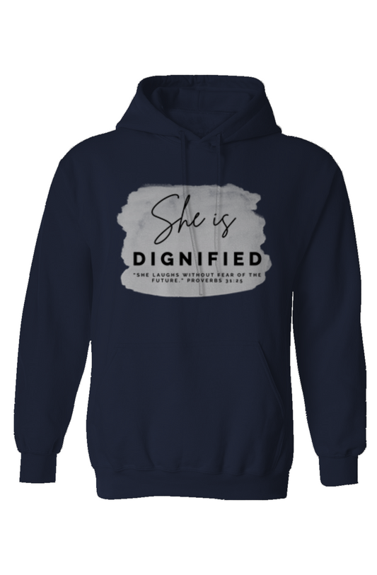 She Is | DIGNIFIED | Cotton Hoodie 