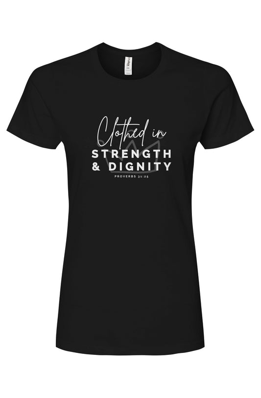 Clothed in Strength & Dignity | Cotton Tee