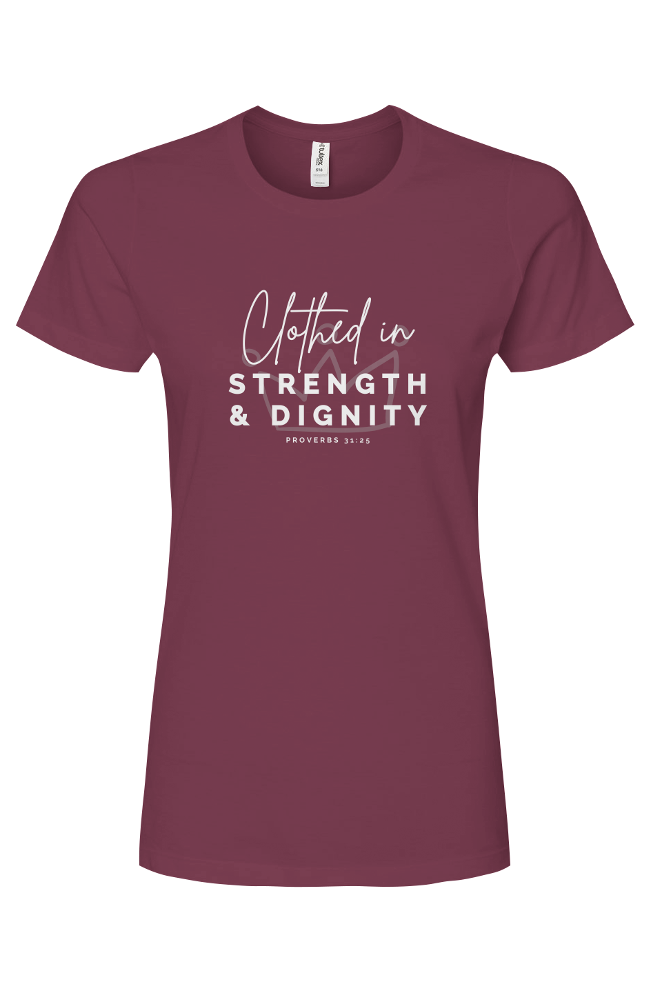 Clothed in Strength & Dignity | Cotton Tee