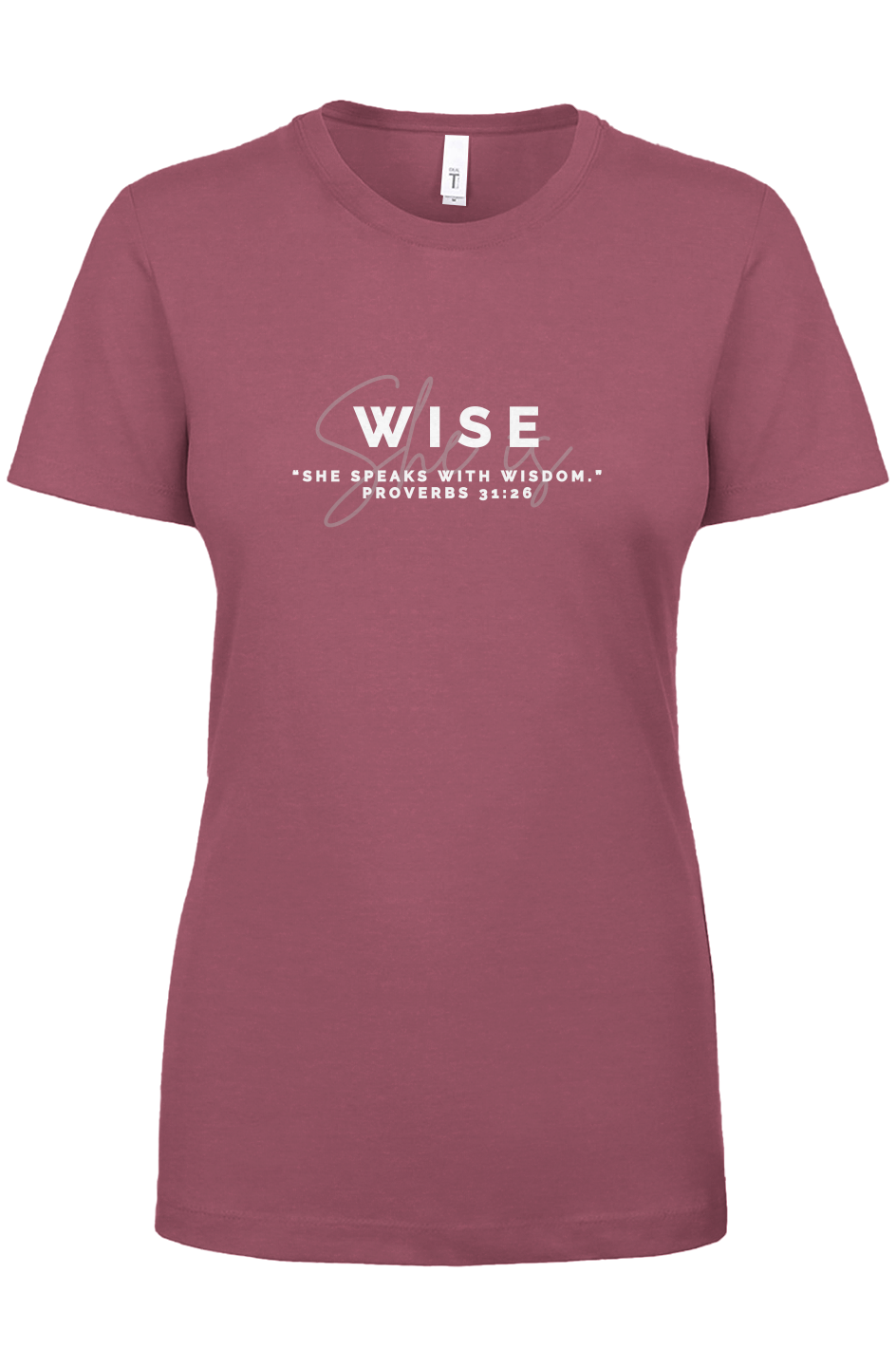 She Is | WISE | Crew Tee