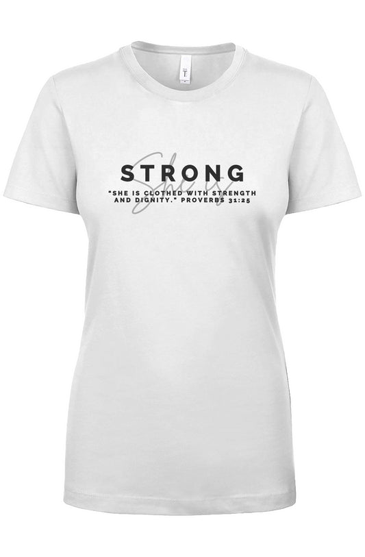 She Is | STRONG | Crew Tee