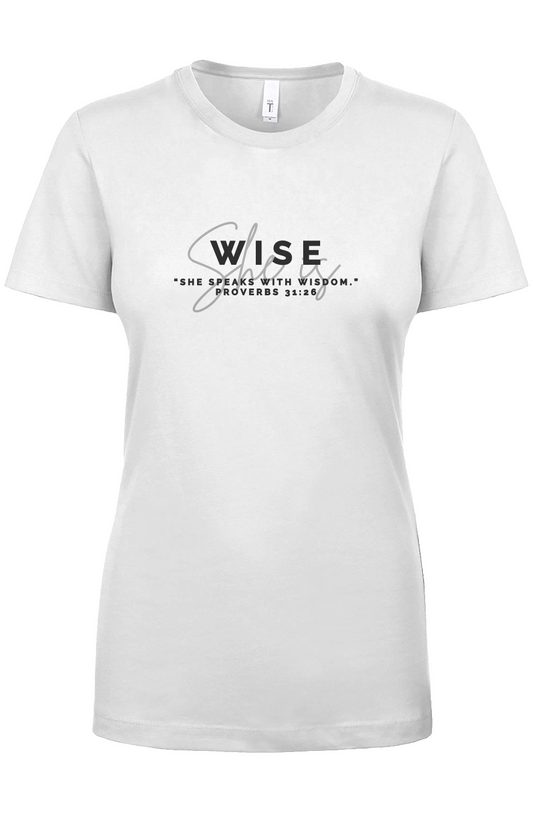 She Is | WISE | Crew Tee