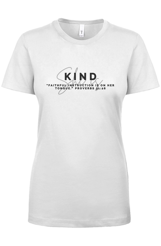She Is | KIND | Crew Tee