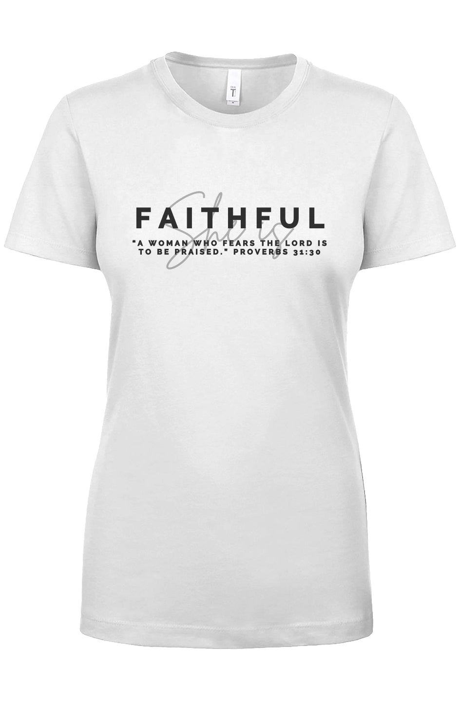 She Is | FAITHFUL | Crew Tee