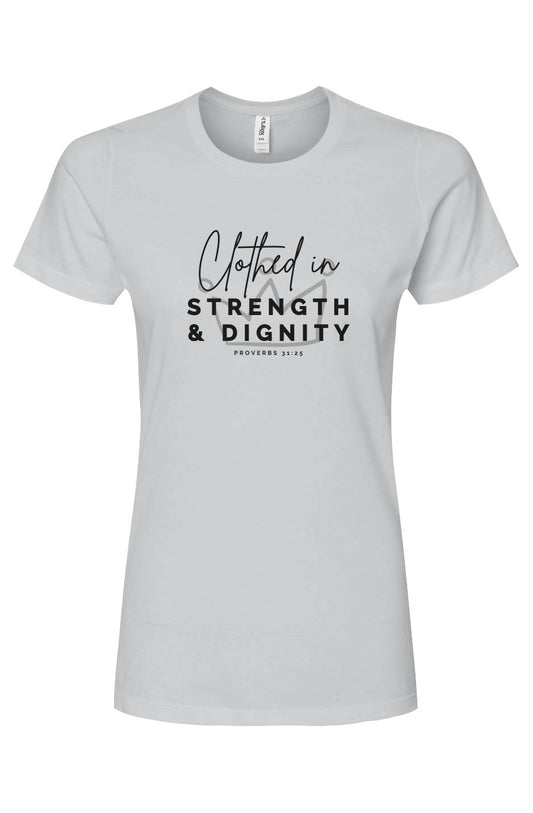 Clothed in Strength & Dignity | Cotton Hoodie