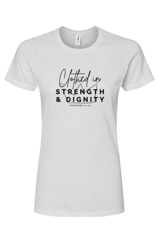 Clothed in Strength & Dignity | Cotton Hoodie