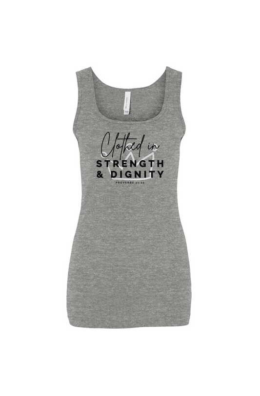 Clothed in Strength & Dignity | Rib Tank