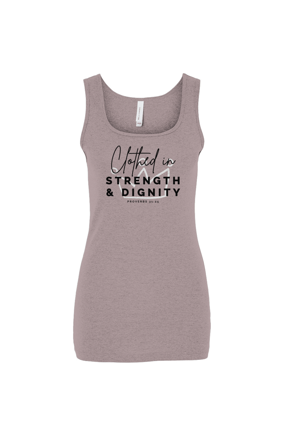 Clothed in Strength & Dignity | Rib Tank