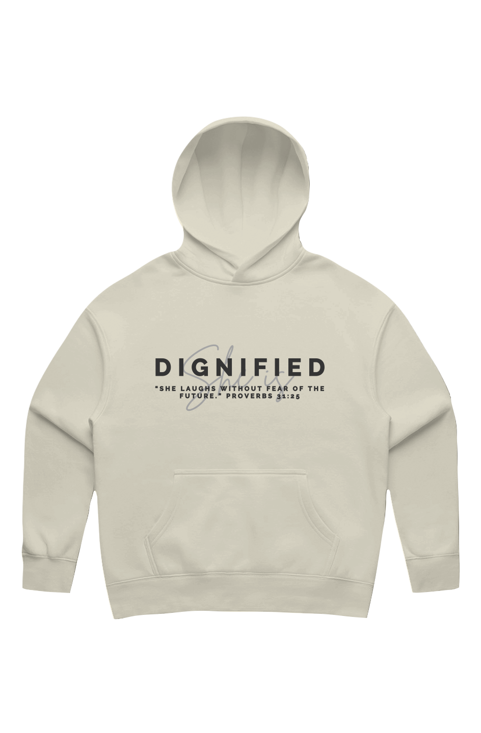 She Is | DIGNIFIED | Relaxed Hoodie