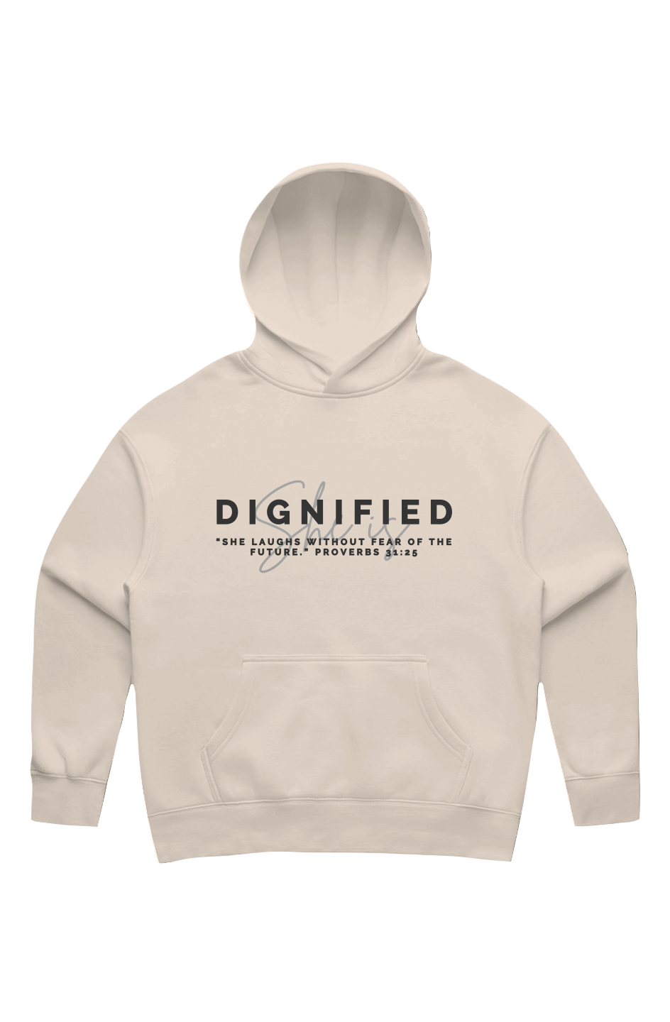 She Is | DIGNIFIED | Relaxed Hoodie