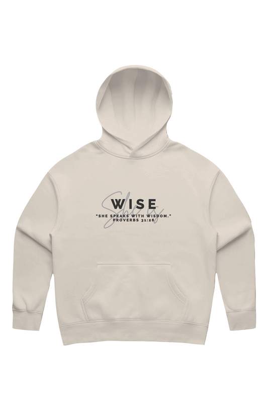 She Is | WISE | Relaxed Hoodie