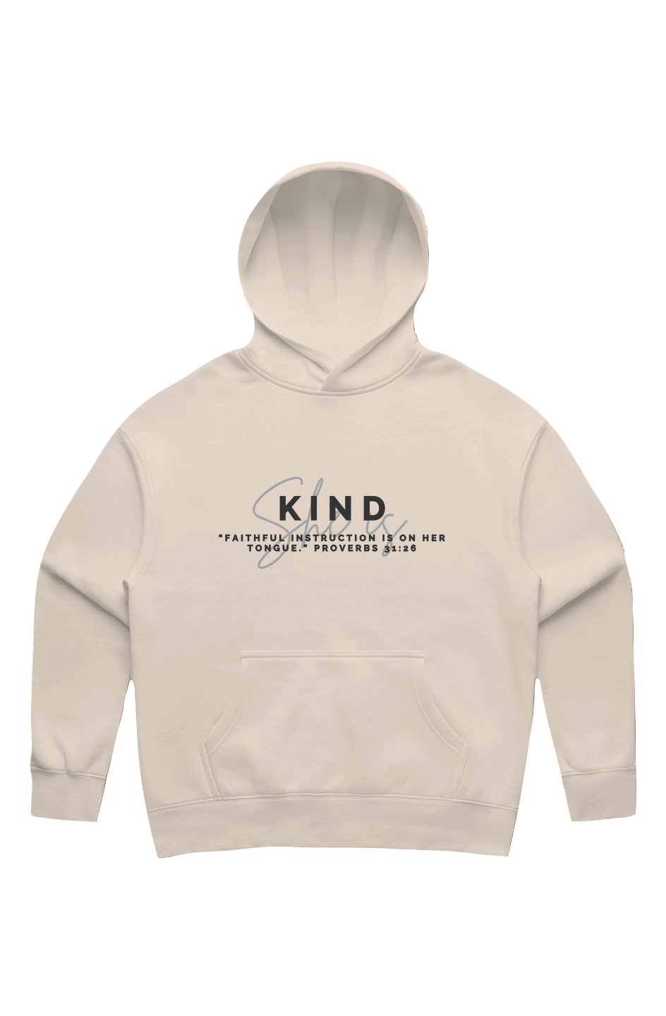 She Is | KIND | Relaxed Hoodie