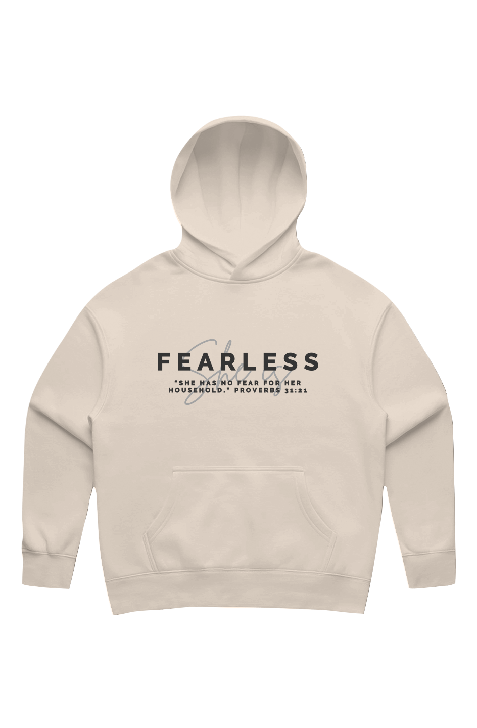 She Is | FEARLESS | Relaxed Hoodie