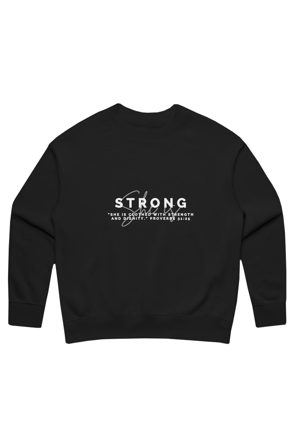 She Is | STRONG | Relaxed Crew