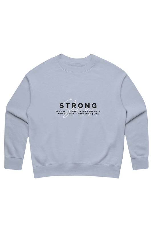 She Is | STRONG | Relaxed Crew