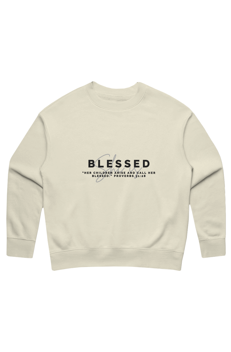 She Is | BLESSED | Relaxed Crew