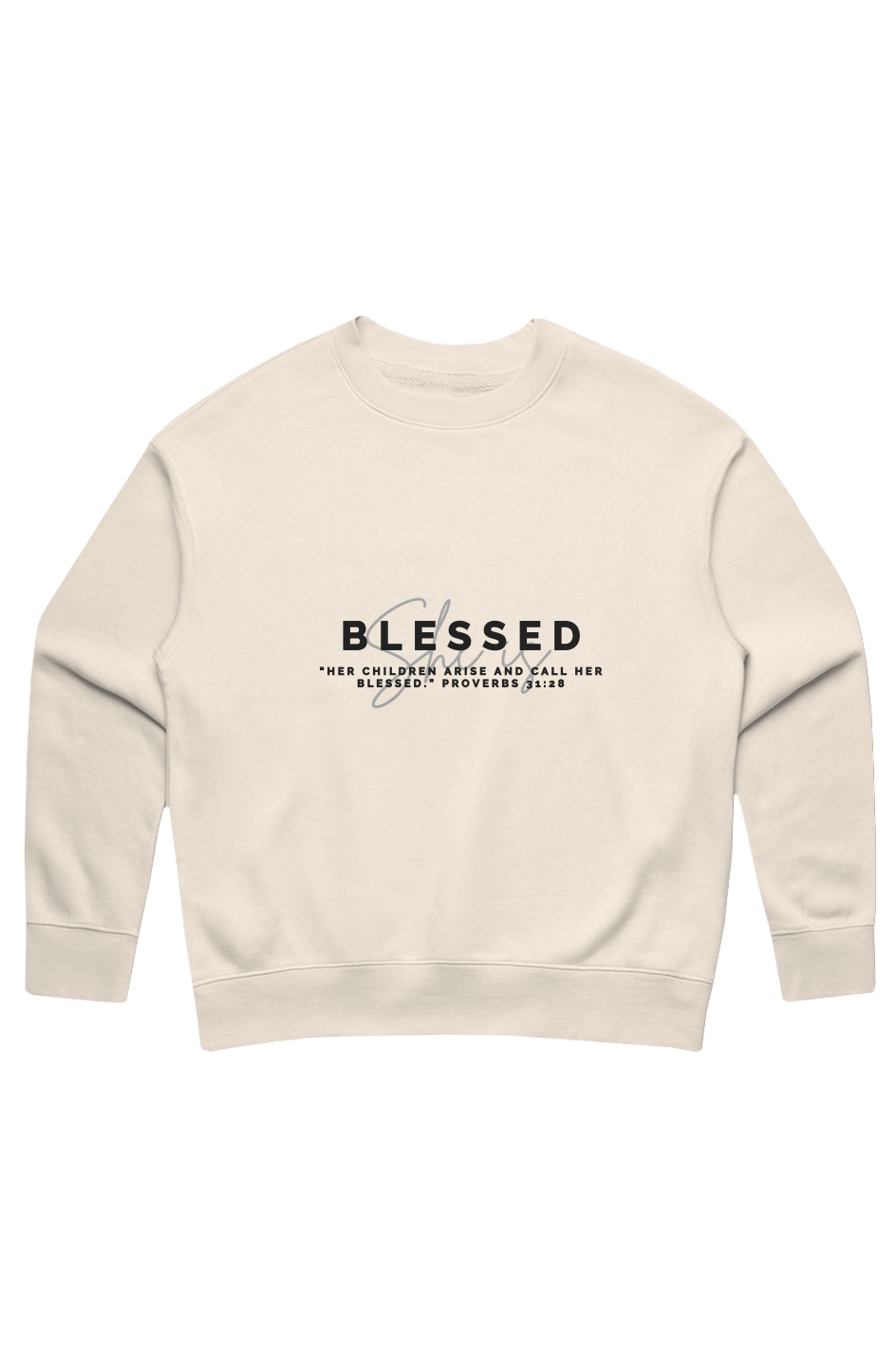 She Is | BLESSED | Relaxed Crew