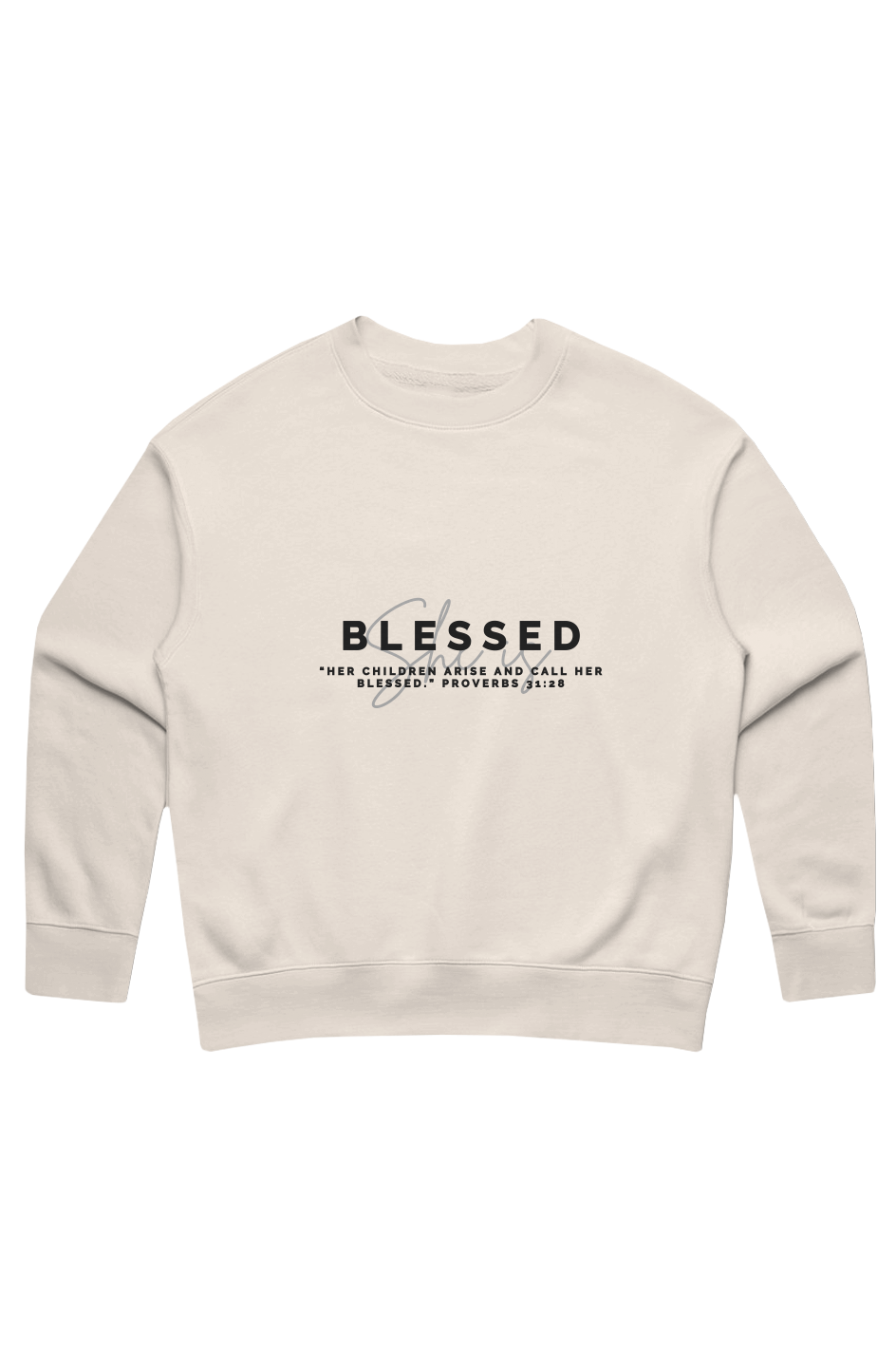 She Is | BLESSED | Relaxed Crew