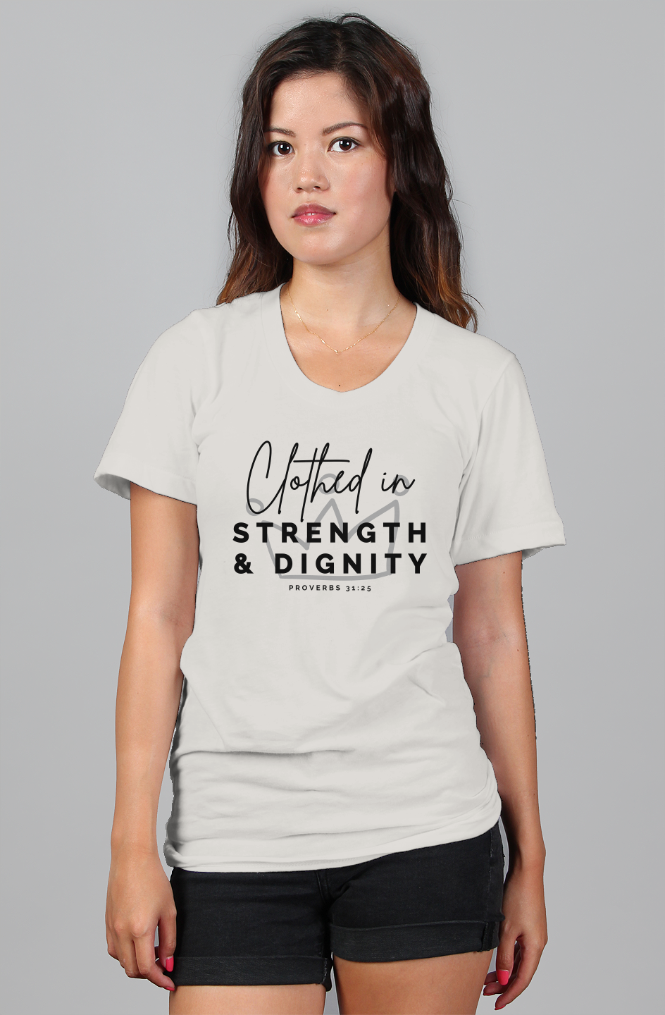 Clothed in Strength & Dignity | Relaxed Tee