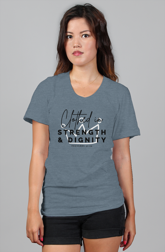 Clothed in Strength & Dignity | Relaxed Tee