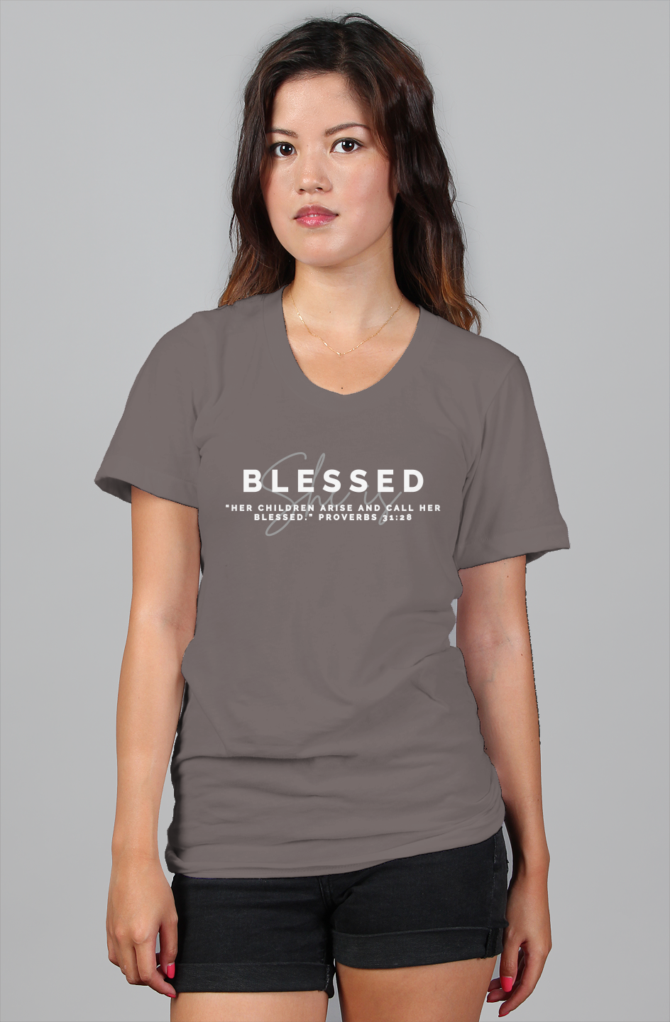 She Is | BLESSED | Relaxed Tee