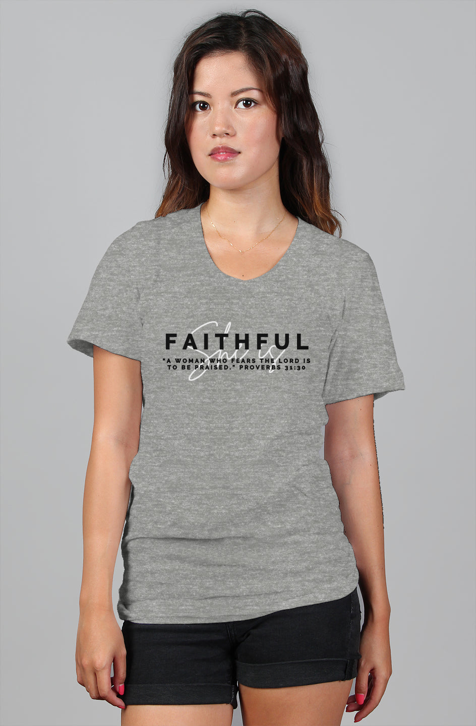 She Is | FAITHFUL | Relaxed Tee