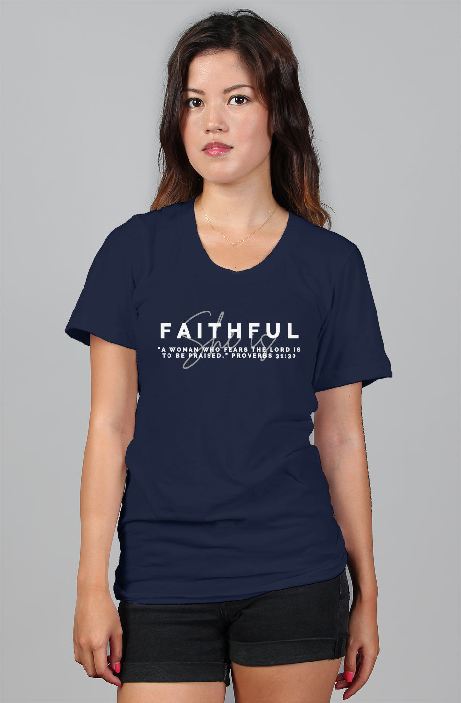 She Is | FAITHFUL | Relaxed Tee