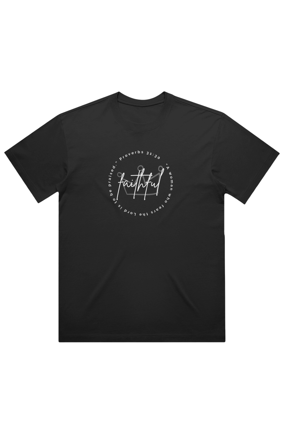 She Is | FAITHFUL | Box Tee
