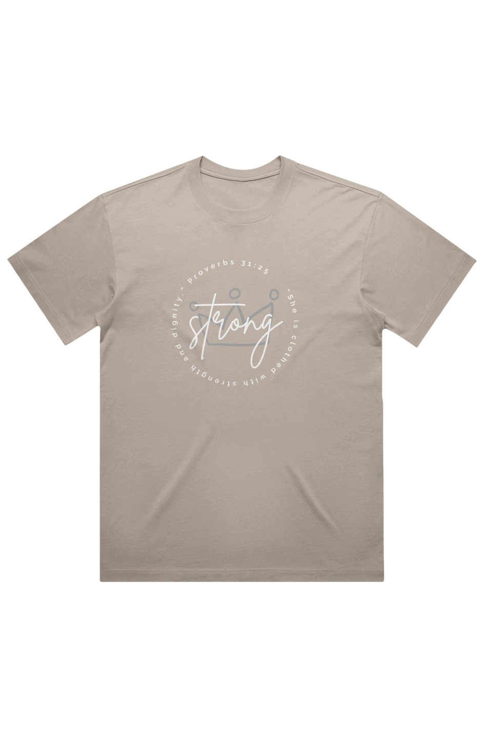 She Is | STRONG | Box Tee