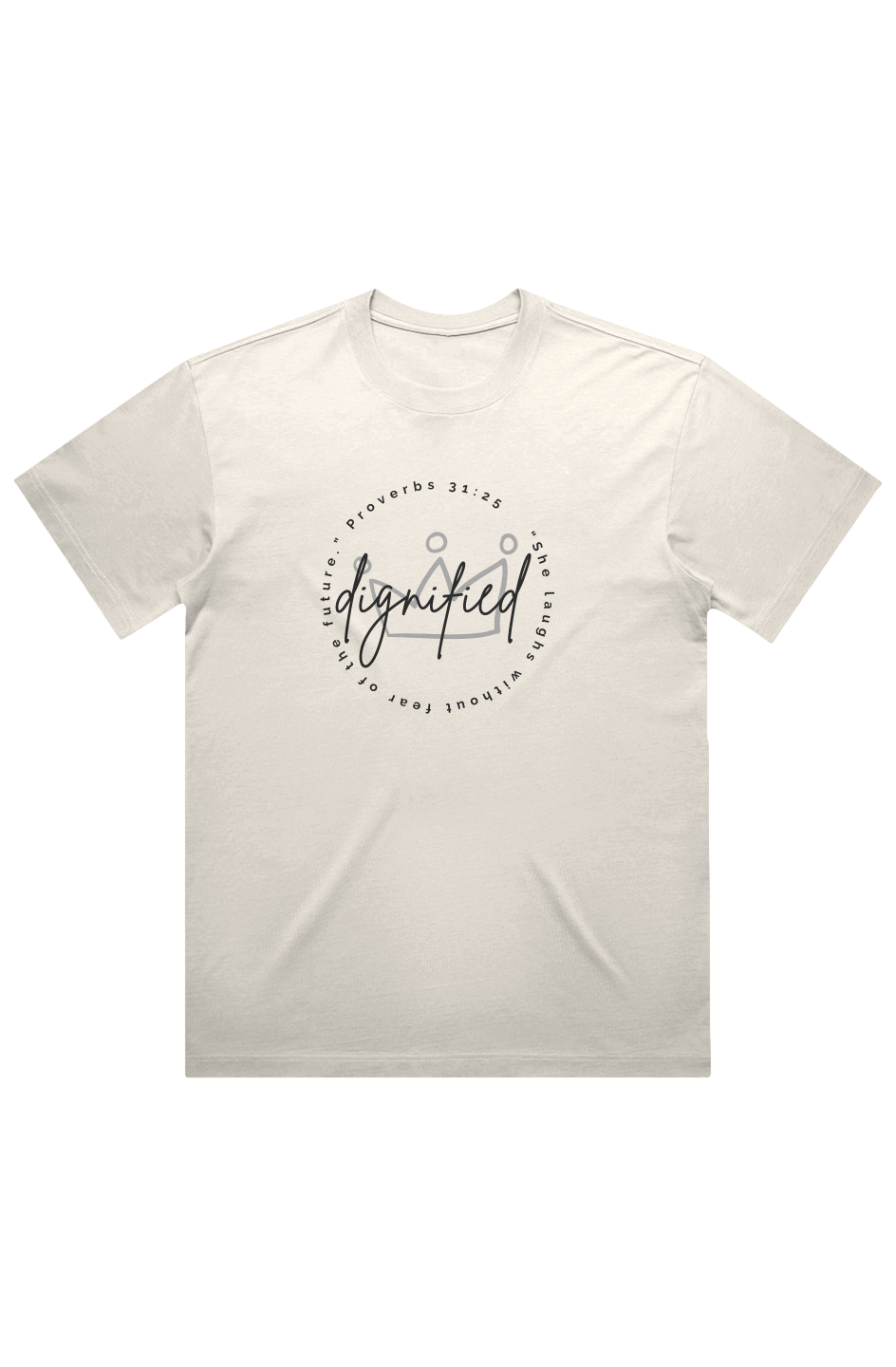 She Is | DIGNIFIED | Box Tee