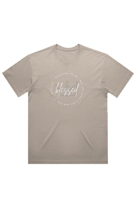 She Is | BLESSED | Box Tee