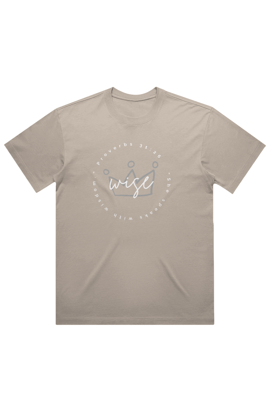 She Is | WISE | Box Tee