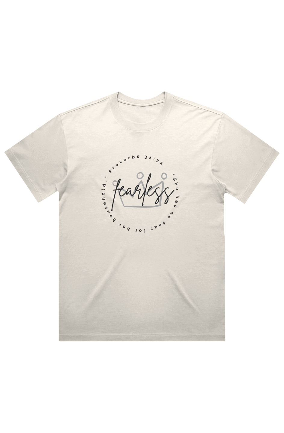 She Is | FEARLESS | Box Tee