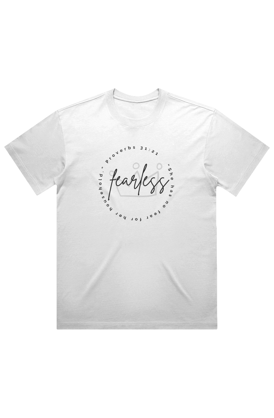 She Is | FEARLESS | Box Tee