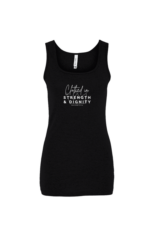 Clothed in Strength & Dignity | Rib Tank