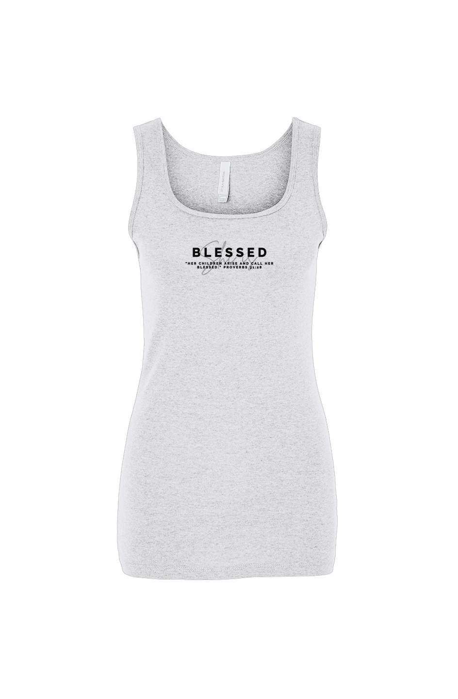 She Is | BLESSED | Rib Tank