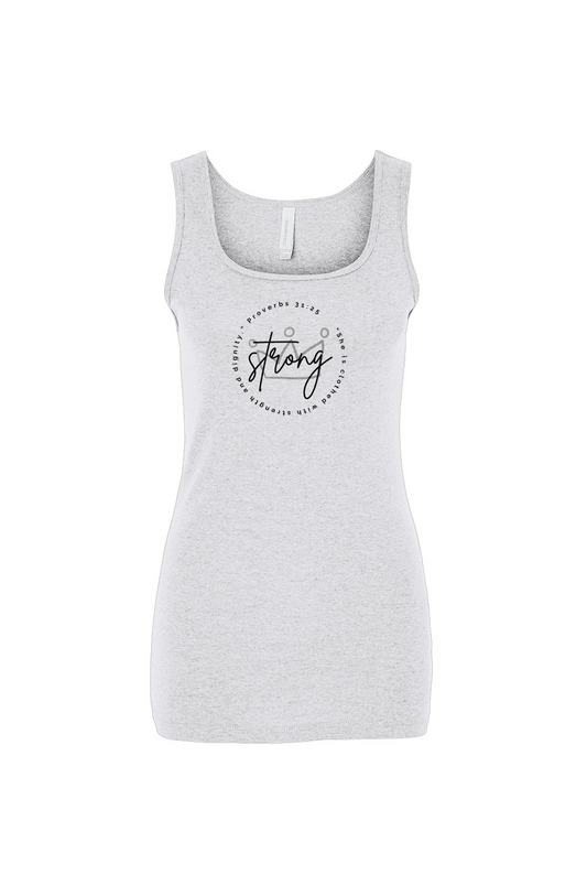 She Is | STRONG | Rib Tank