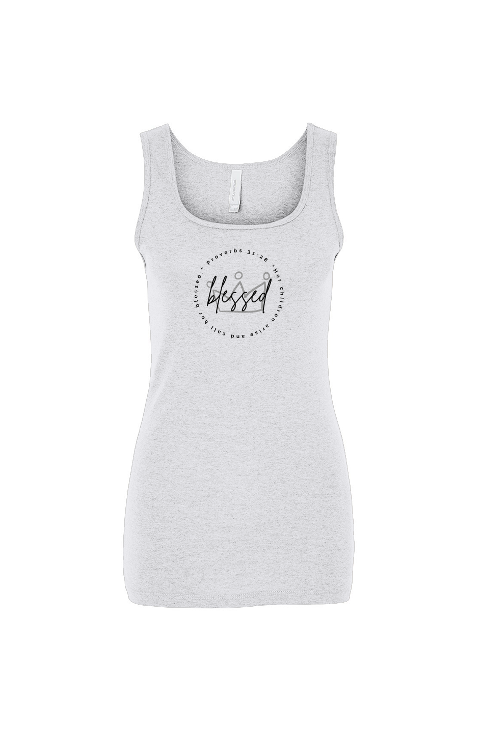 She Is | BLESSED | Rib Tank